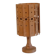 Vintage Scandinavian wooden lamp 1970