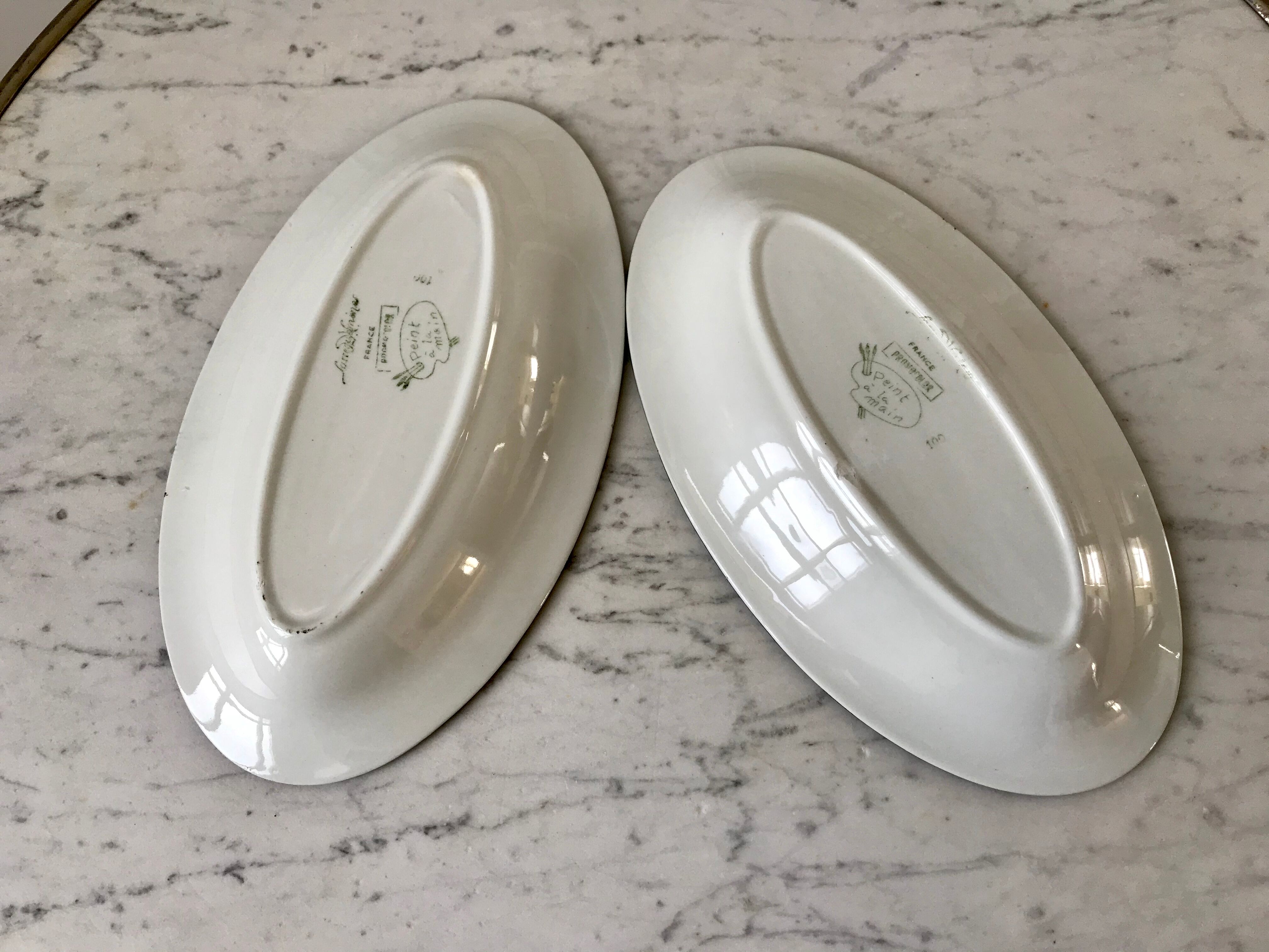Duo of raviers Sarreguemines model Promocolor 70s