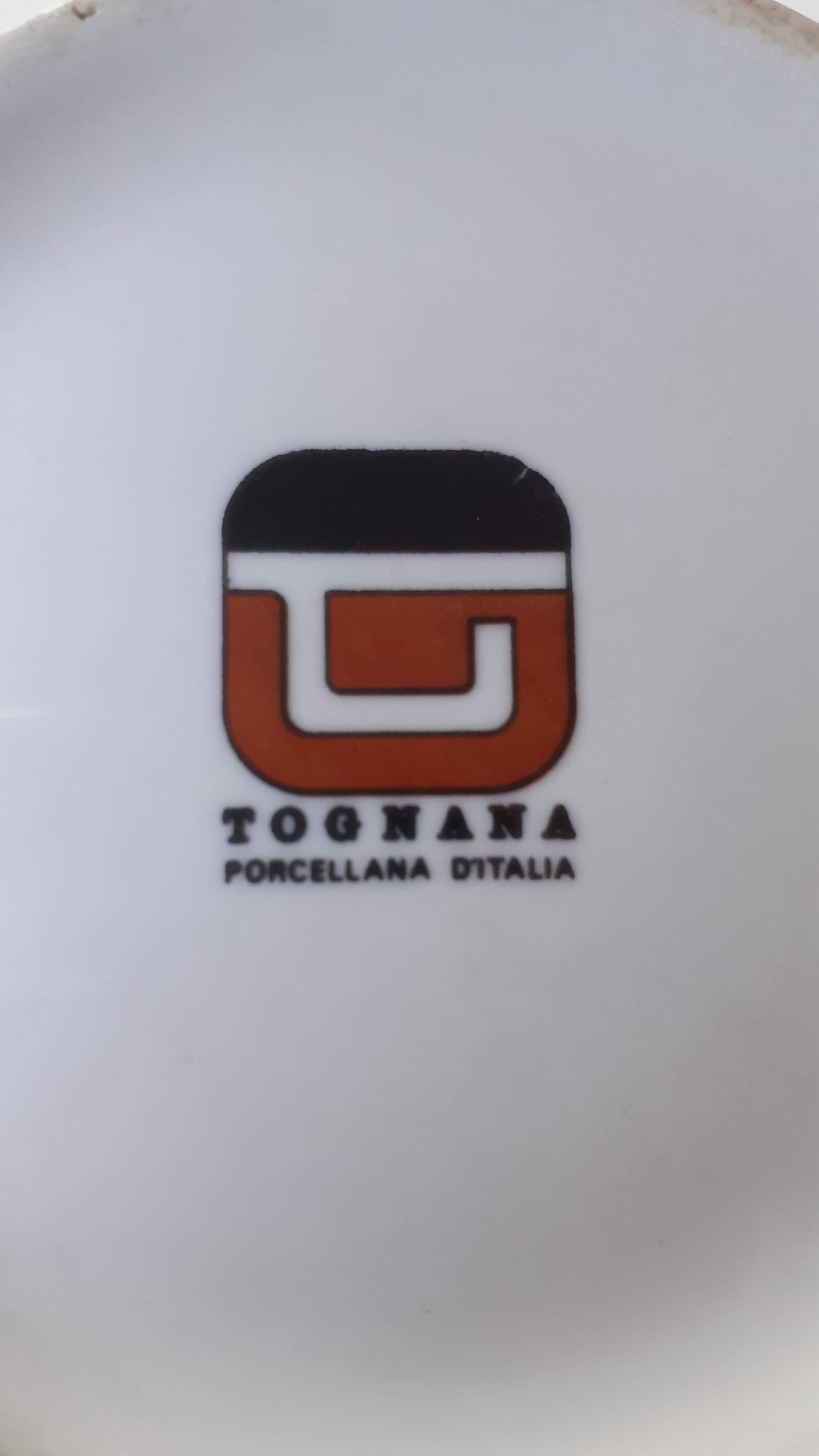 Vintage Italian porcelain coffee pot