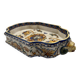 Table centre in earthenware in the style of gien.