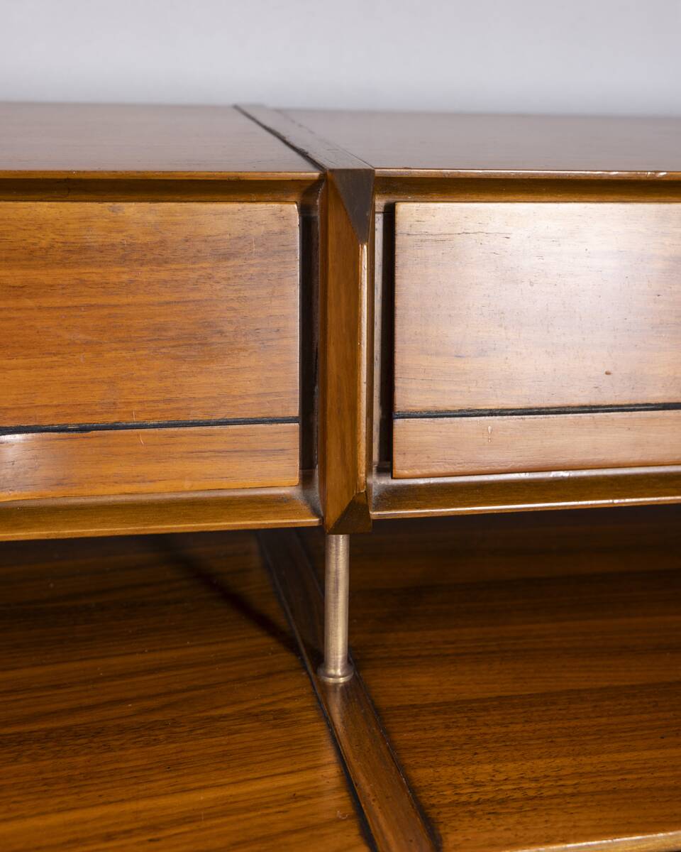 Vintage 1970s teak sideboard, designed by Barovero