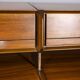 Vintage 1970s teak sideboard, designed by Barovero