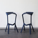 Pair of Miura stools by Konstantin Grcic for Plank, Italy