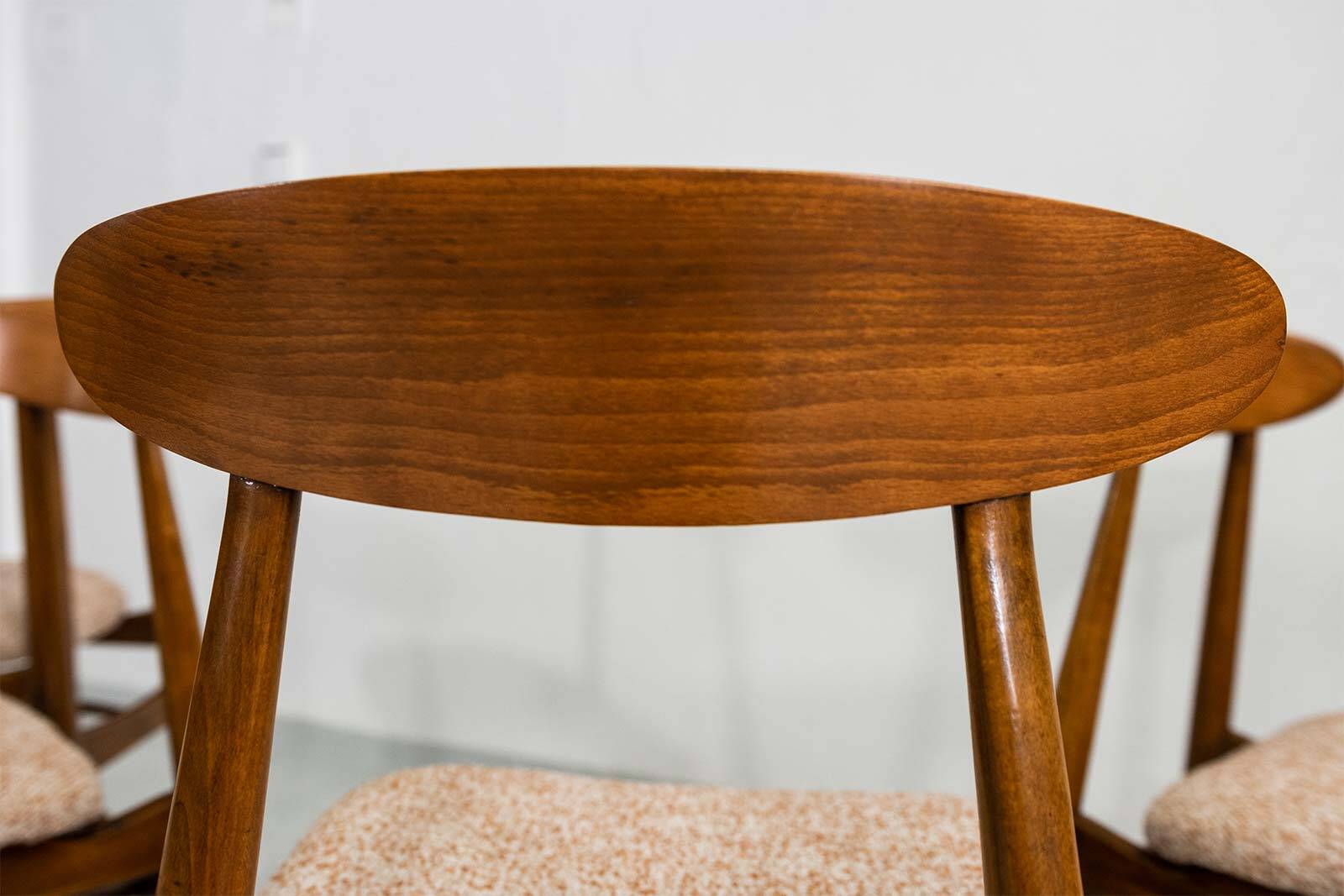 Vintage Dining Chairs by ZFM, Poland, 1960s, Set Of 4