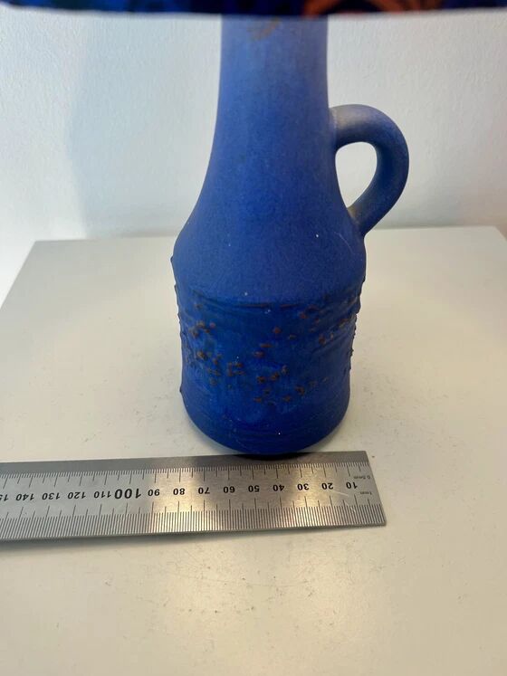 Vintage vase lamp - Boho style - cordless for balcony