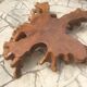 Table basse "souche d'arbre"