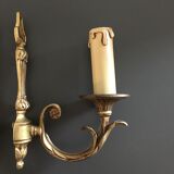 Pair of gilded bronze appliques