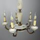 Capodimonte Art Nouveau Vintage Chandelier, 1930s
