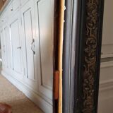 Black mirror Louis Philippe style, 104x79 cm