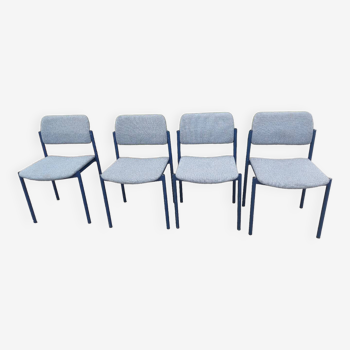 4 80's Souvignet chairs