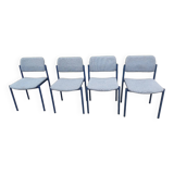 4 80's Souvignet chairs