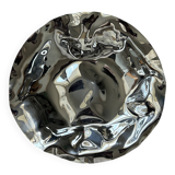 Stainless steel fruit basket / salad bowl - Alessi (Sarrià basket)