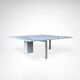 KW1 metal and marble coffee table by Hank Kwint for Metaform 1980s