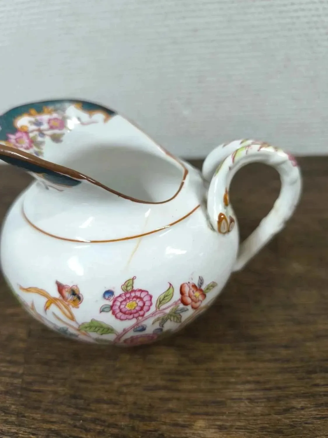 Pot à lait, crémier Sarreguemines Minton 215