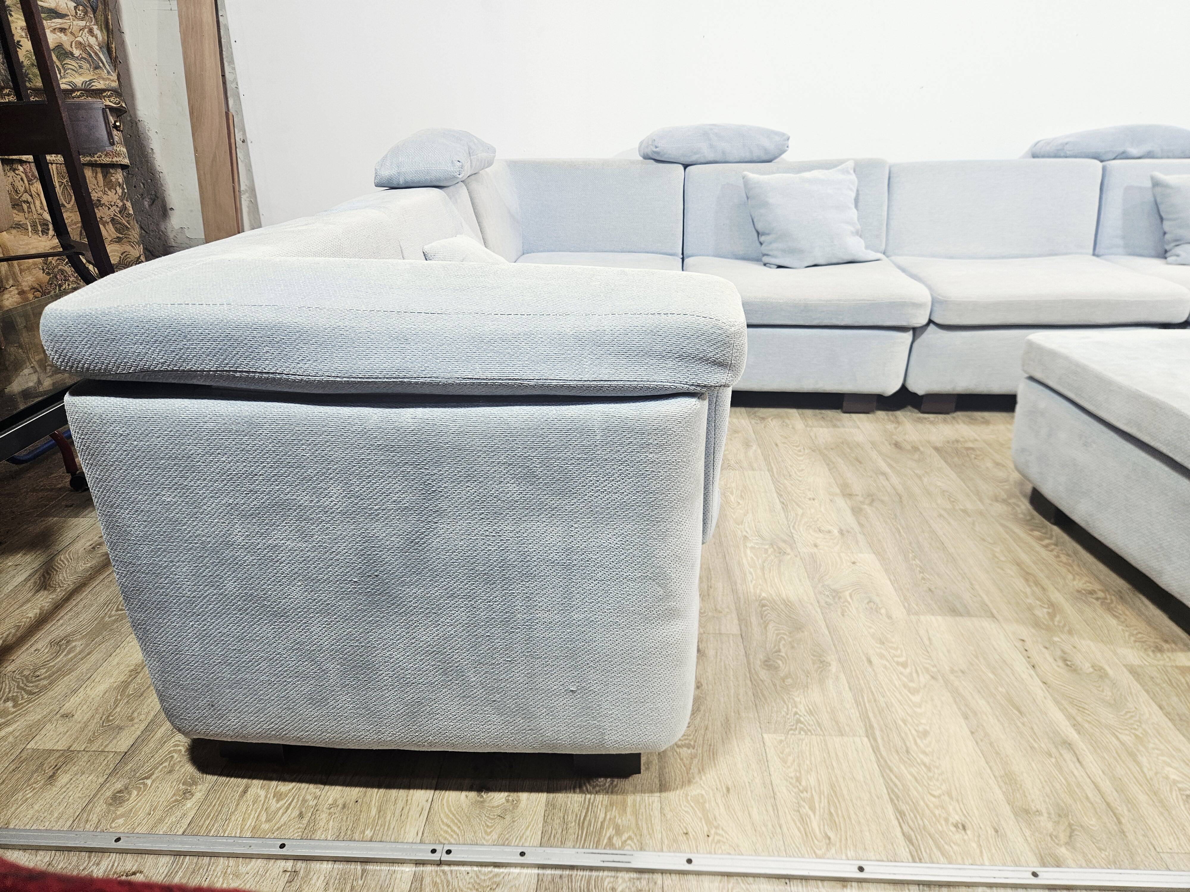 Rolf Benz modular corner sofa, 1970s.