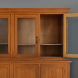 12-Door Monastery or Display Cabinet in Pine, Belgium ca. 1890