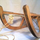 Davos vintage sled in solid beech - 60s/70s