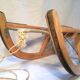 Davos vintage sled in solid beech - 60s/70s