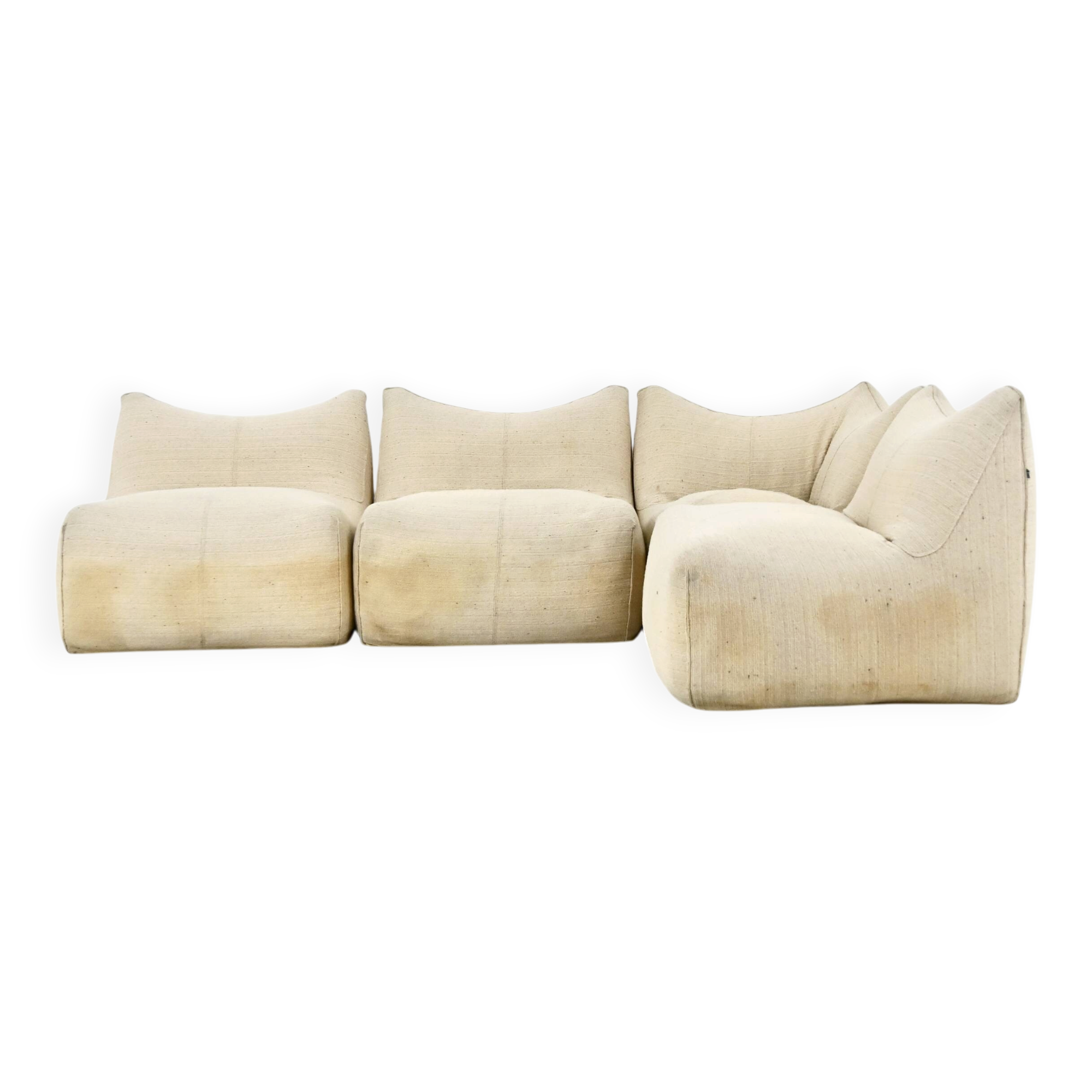 Modular canapé "Le Bambole" by Mario Bellini for B&B Italia, 1970s.