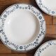 Lot de 4 assiettes creuses badonviller