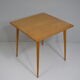 Square wooden table by Otto Bretschneider K.G.,1950