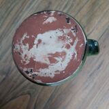 Glazed terracotta pitcher