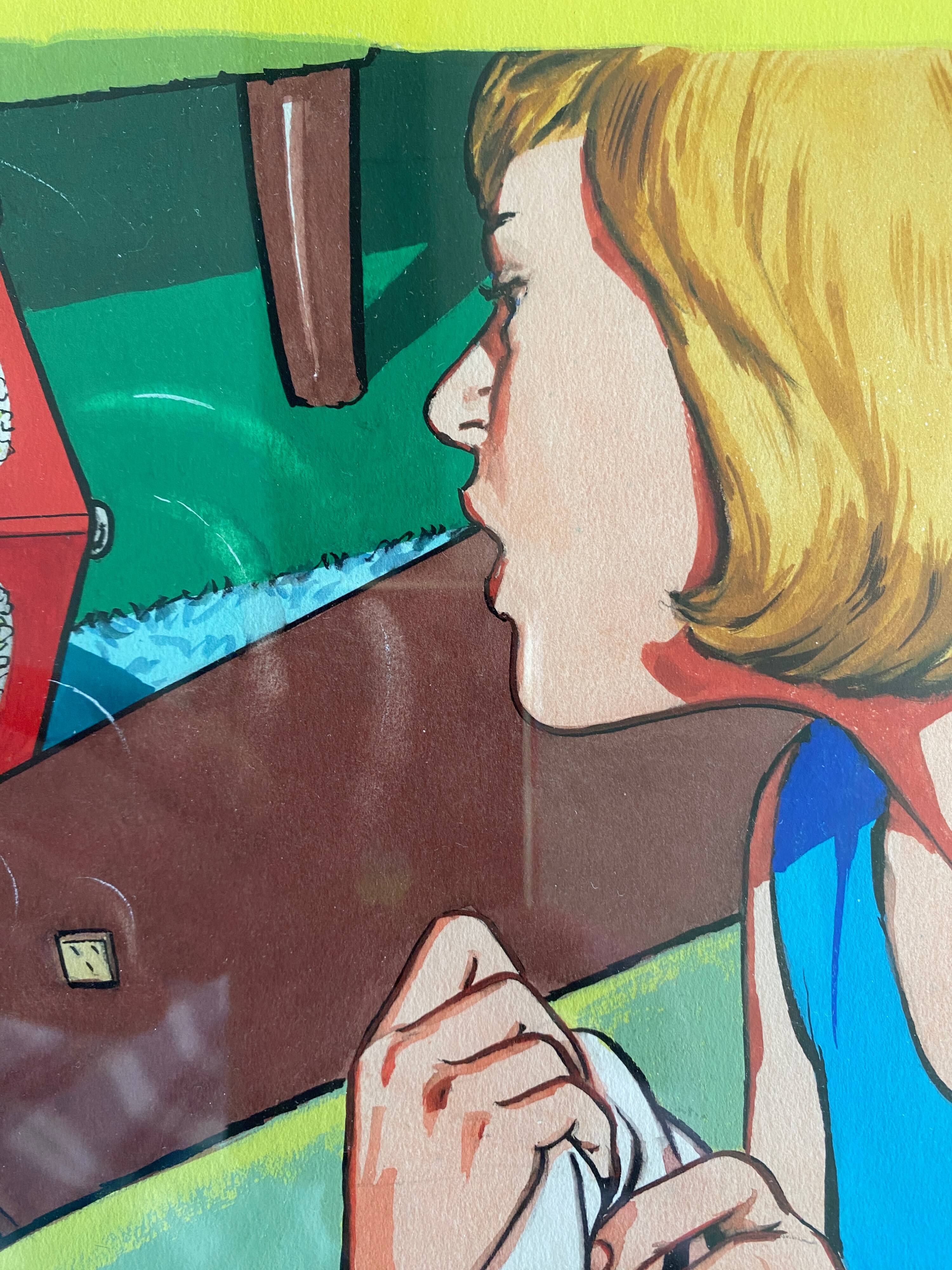 B-Board comics "Paddy-Paws the Puppy" from "Jack and Jill" 1969