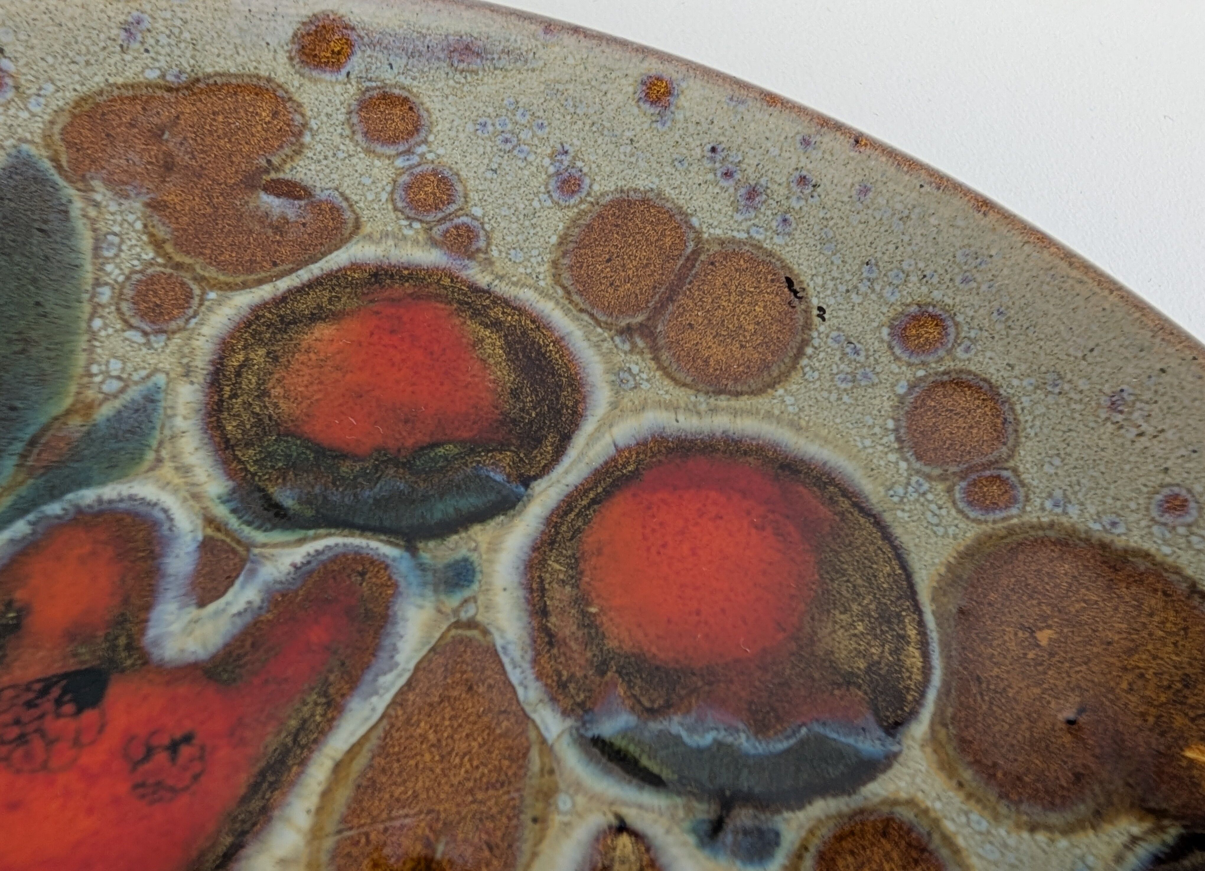 Monique Brenner Vallauris plates 60s