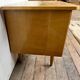 Vintage bedside tables / compass leg nightstand