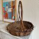 Panier osier rond