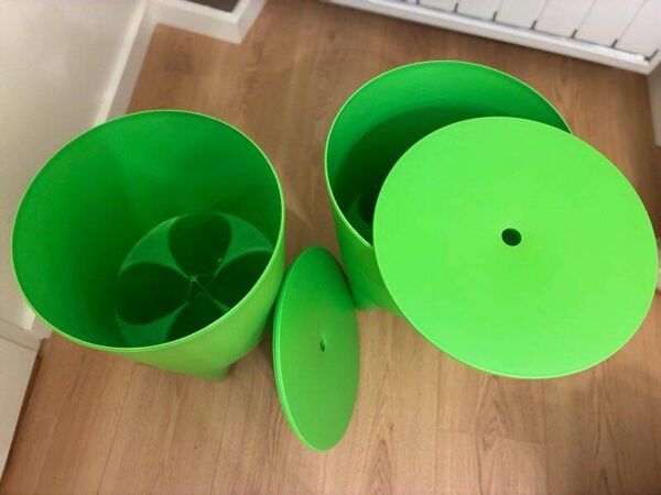 Lot de 2 Tabourets / Coffres ''Bubu'' - Philippe Starck (XO)