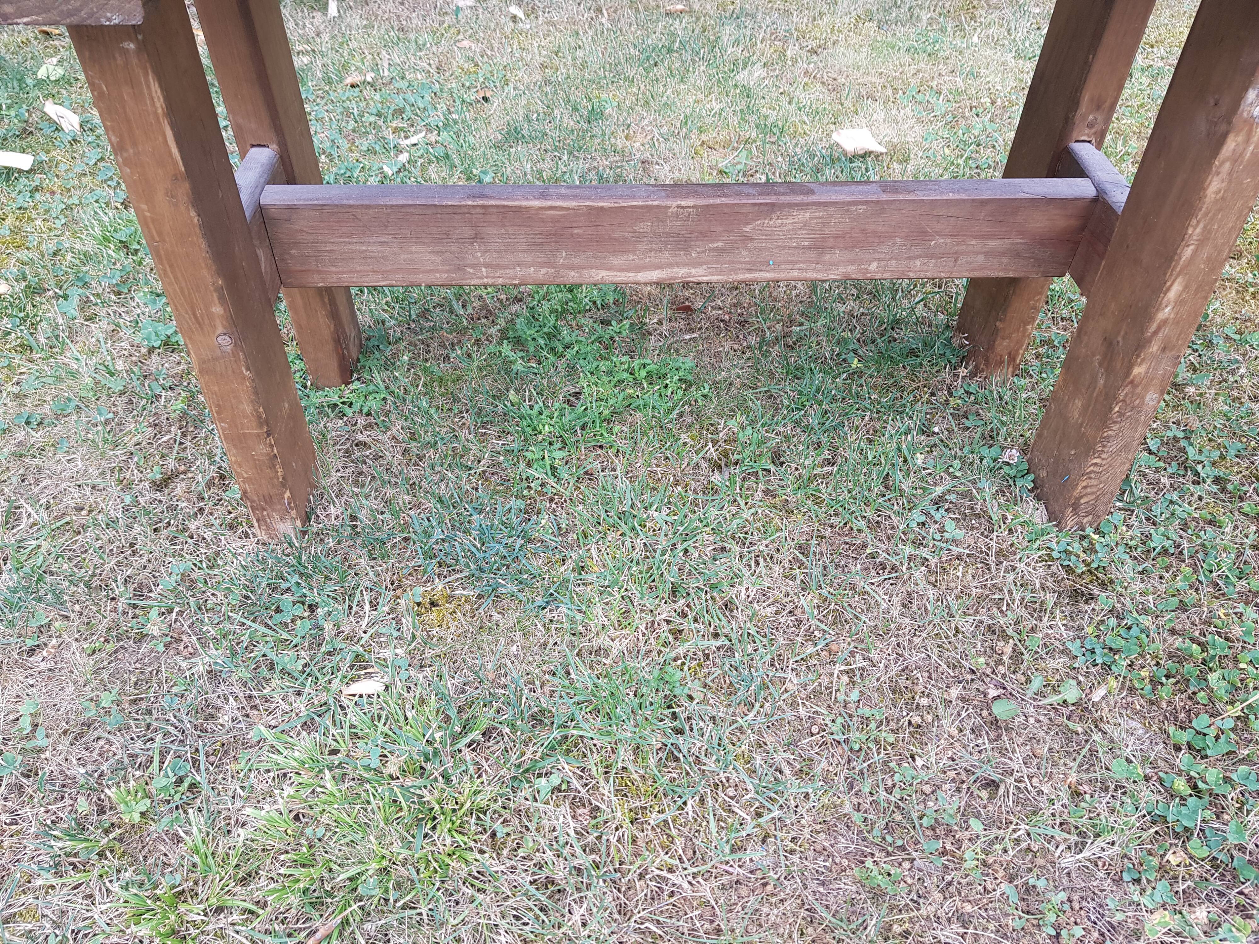 Pair of country country benches