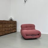 Armchair Soriana Afra and Tobia Scarpa 60s Cassina