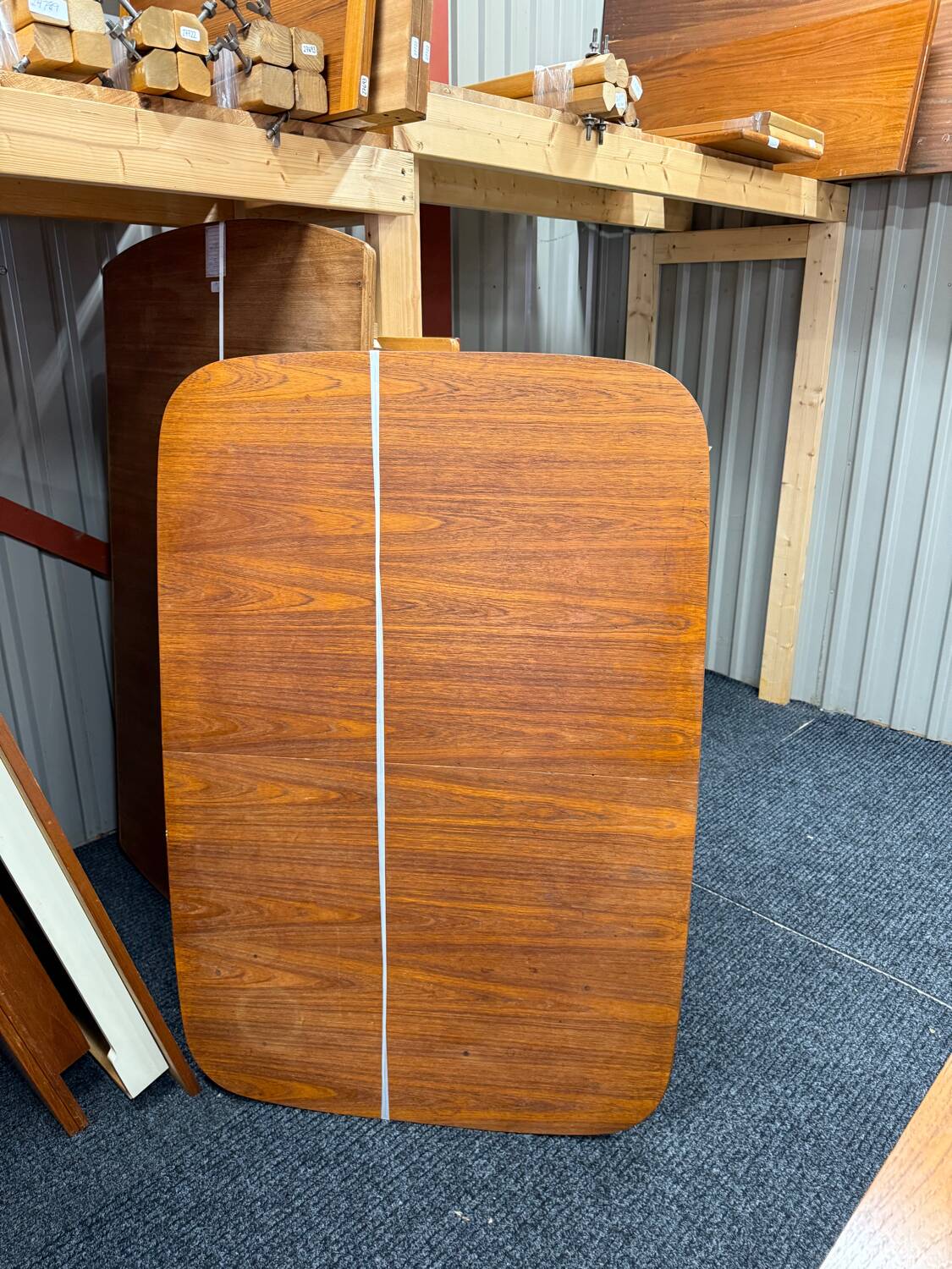 Scandinavian teak dining table, Sweden, 1960s