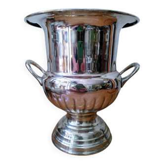 Antique champagne seal, silver-plated metal