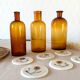 6 under alabaster glasses