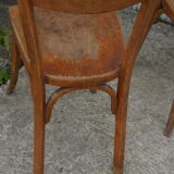 Pair of Baumann bistro chairs