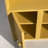 Wooden wall cabinet shelf