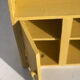 Wooden wall cabinet shelf