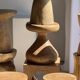 Pawn Natural - Stool, side table, end table in solid mango wood