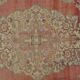 Tapis Oushak rouge et beige sku 2489