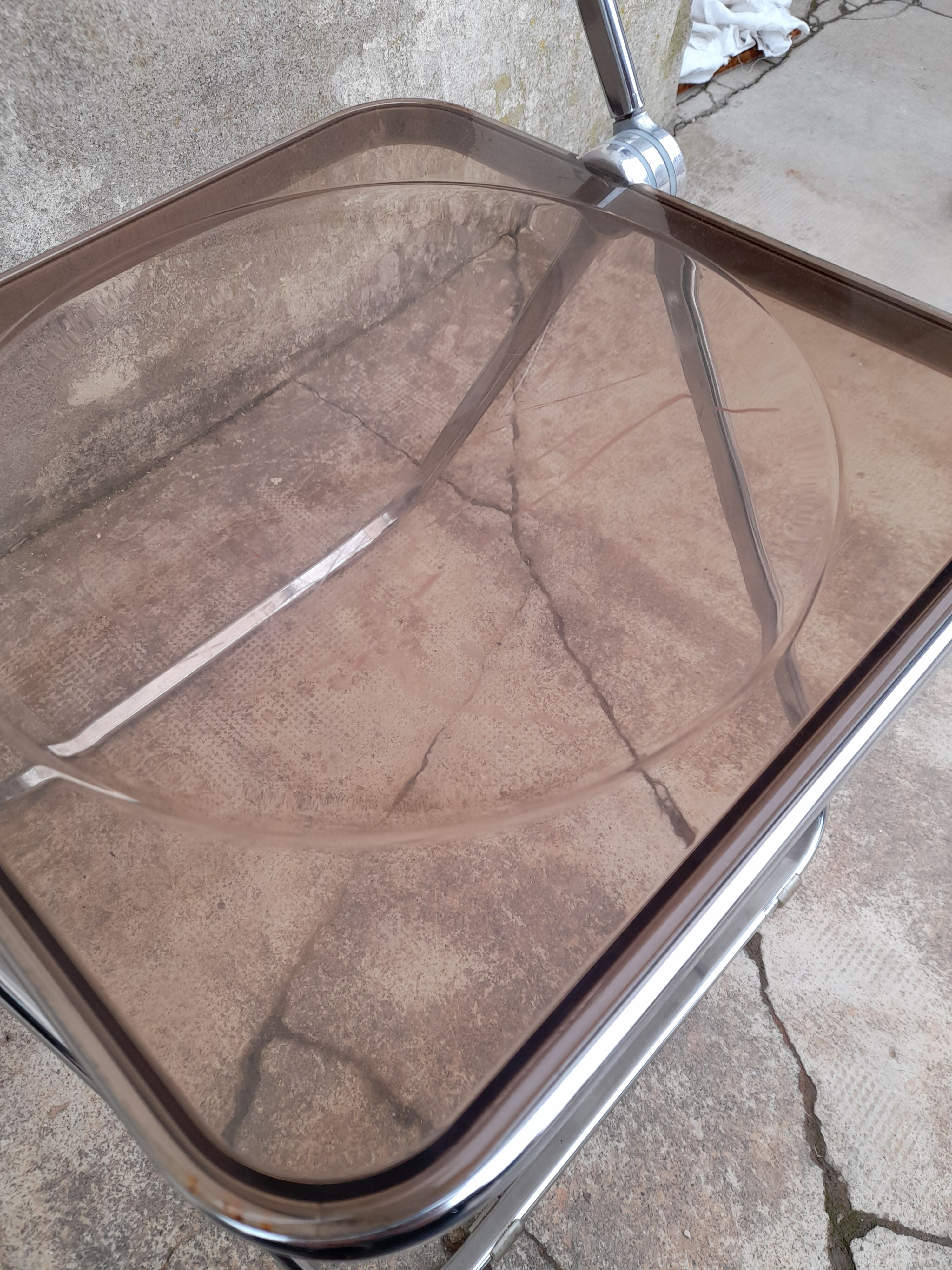 Chair "Plia" by Giancarlo Piretti for Castelli