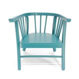 Fauteuil Baumann bleu