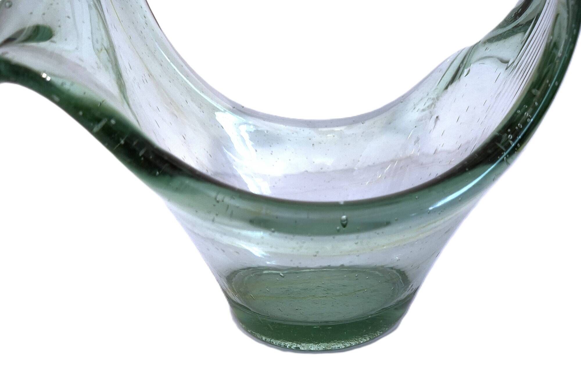 Blown glass bowl mid-century Murano type / Catch-all / Vase