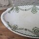 Ravier Creil and Montereau Service Brussels Labrador green frieze decoration