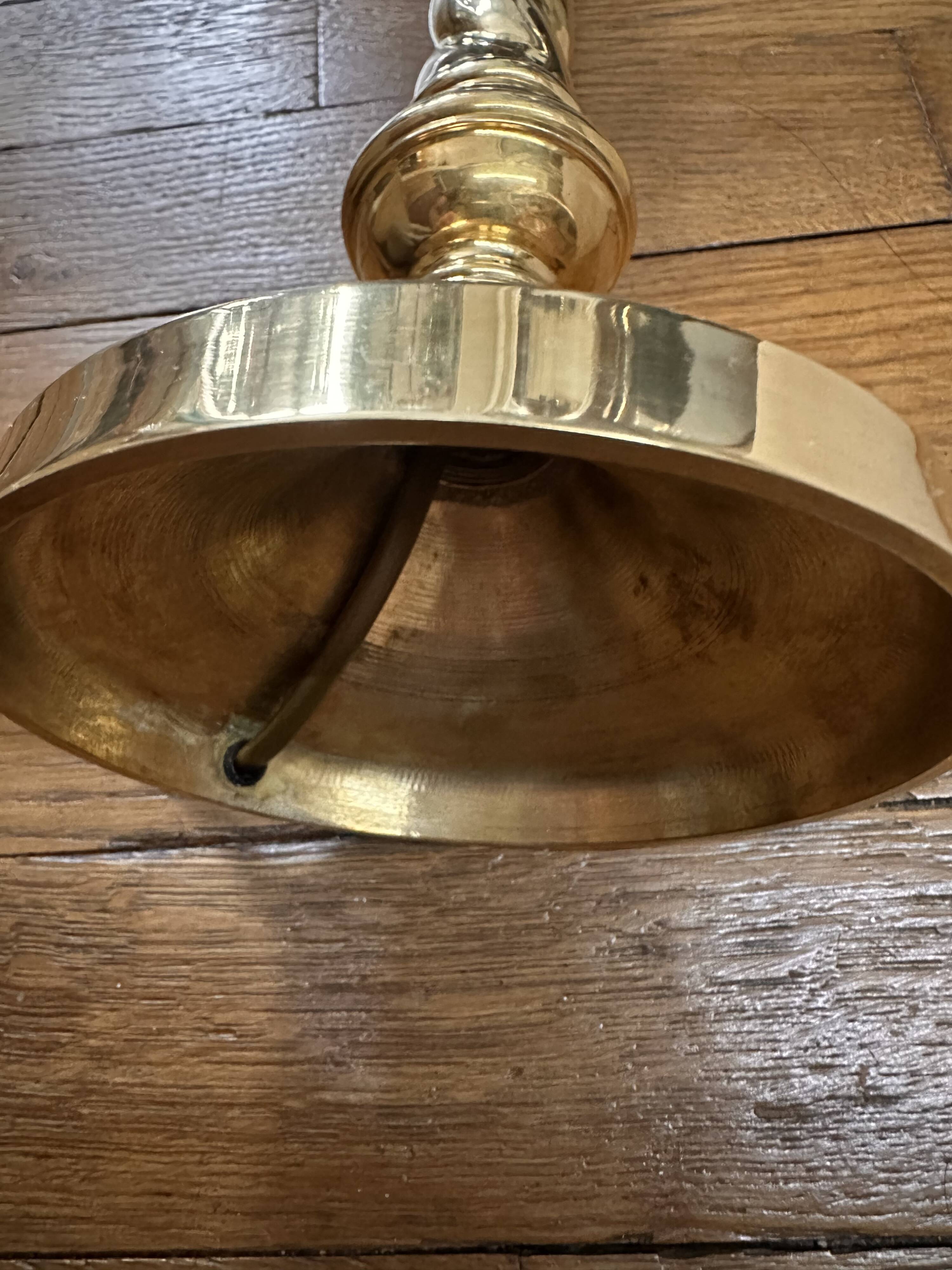Vintage brass lamp base