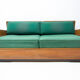 Mid century folding sofabed by Jindřich Halabala, 1950´s