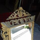 Giltwood mirror, Napoleon III period, 121x78 cm