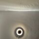 Beautiful Italian Brass Sunburst Wall or Flush Lamp