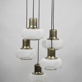 Vintage Cascade Hanging Lamp, 1970s